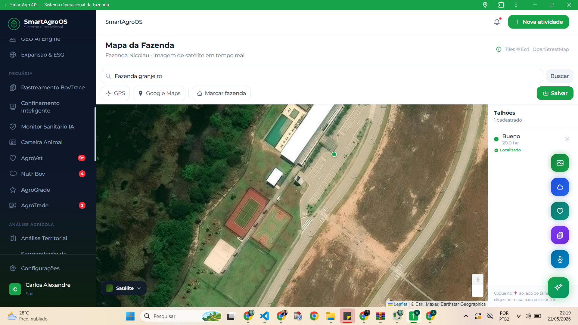 Mapa SmartAgroOS